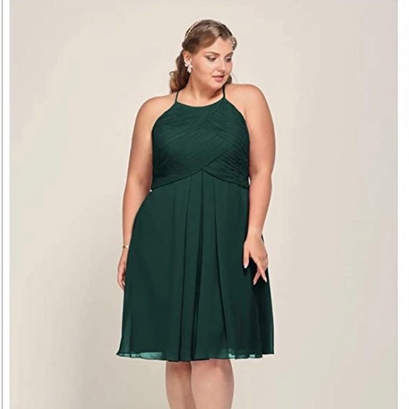 Alicepub Dresses & Skirts - NWT Alicepub Halter Chiffon Dress Formal Dress